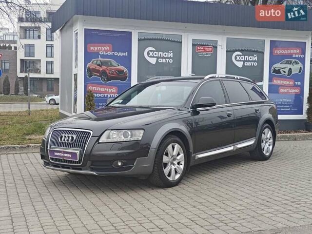 Чорний Ауді A6 Allroad, об'ємом двигуна 3 л та пробігом 209 тис. км за 9500 $, фото 1 на Automoto.ua