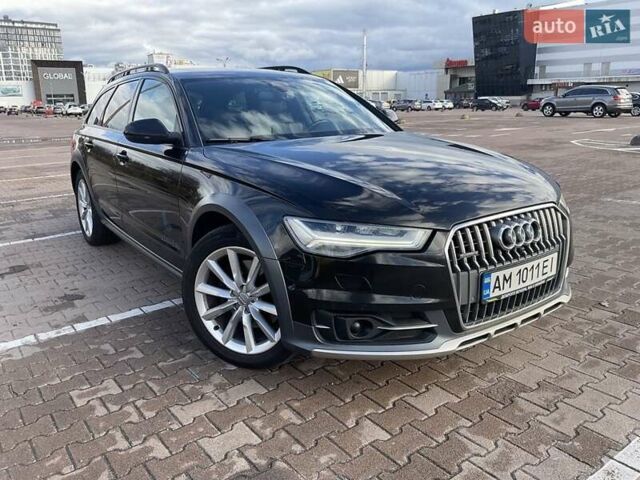 Черный Ауди А6 Олроуд, объемом двигателя 3 л и пробегом 271 тыс. км за 26500 $, фото 1 на Automoto.ua