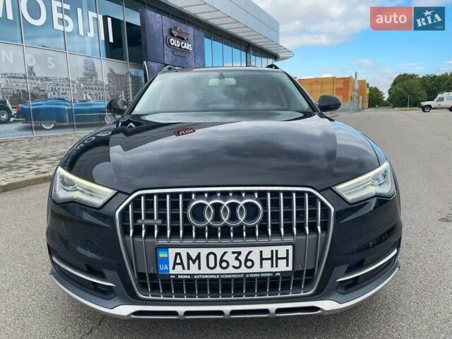 Черный Ауди А6 Олроуд, объемом двигателя 2.97 л и пробегом 370 тыс. км за 32000 $, фото 1 на Automoto.ua