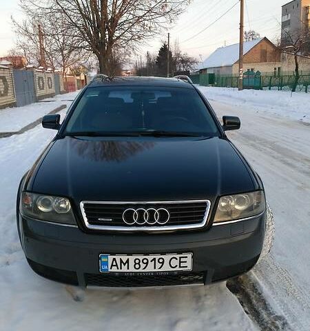 Чорний Ауді A6 Allroad, об'ємом двигуна 2.7 л та пробігом 236 тис. км за 7950 $, фото 1 на Automoto.ua