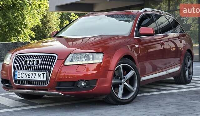Красный Ауди А6 Олроуд, объемом двигателя 2.7 л и пробегом 385 тыс. км за 11200 $, фото 1 на Automoto.ua