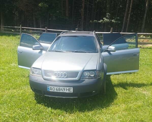 Сірий Ауді A6 Allroad, об'ємом двигуна 2.5 л та пробігом 300 тис. км за 5600 $, фото 1 на Automoto.ua