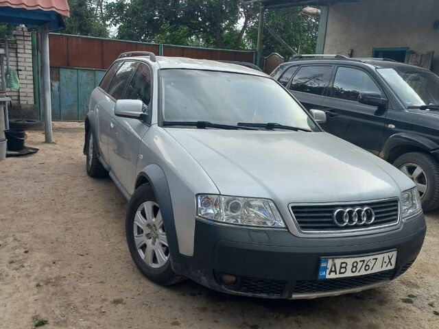 Сірий Ауді A6 Allroad, об'ємом двигуна 2.5 л та пробігом 320 тис. км за 3500 $, фото 1 на Automoto.ua