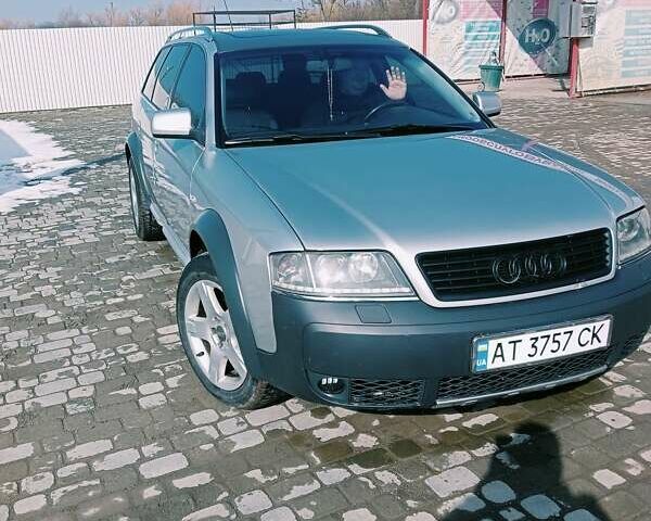 Серый Ауди А6 Олроуд, объемом двигателя 2.5 л и пробегом 400 тыс. км за 6500 $, фото 1 на Automoto.ua