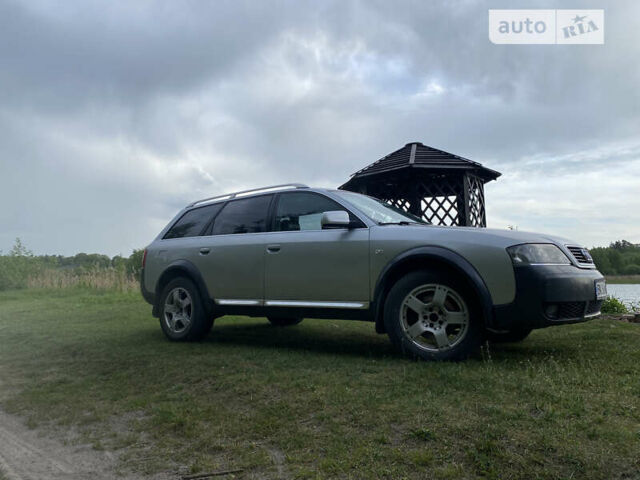 Сірий Ауді A6 Allroad, об'ємом двигуна 2.5 л та пробігом 420 тис. км за 6200 $, фото 1 на Automoto.ua