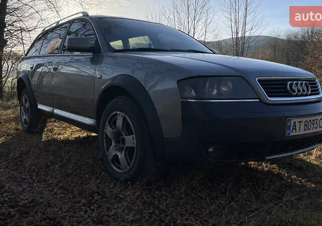 Серый Ауди А6 Олроуд, объемом двигателя 2.5 л и пробегом 440 тыс. км за 5300 $, фото 1 на Automoto.ua