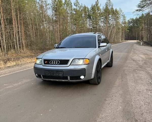 Серый Ауди А6 Олроуд, объемом двигателя 2.5 л и пробегом 320 тыс. км за 5700 $, фото 1 на Automoto.ua
