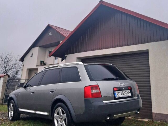 Серый Ауди А6 Олроуд, объемом двигателя 2.5 л и пробегом 461 тыс. км за 5500 $, фото 1 на Automoto.ua