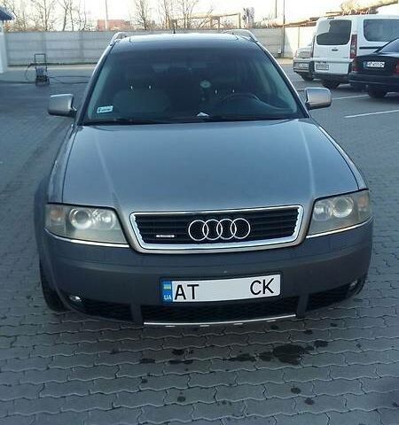 Сірий Ауді A6 Allroad, об'ємом двигуна 2.5 л та пробігом 295 тис. км за 8100 $, фото 1 на Automoto.ua