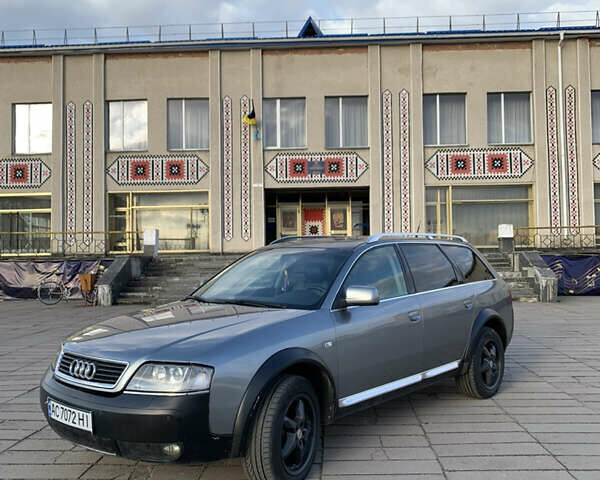 Сірий Ауді A6 Allroad, об'ємом двигуна 2.5 л та пробігом 357 тис. км за 5800 $, фото 1 на Automoto.ua