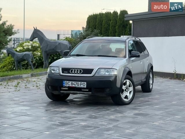 Сірий Ауді A6 Allroad, об'ємом двигуна 2.5 л та пробігом 308 тис. км за 3900 $, фото 1 на Automoto.ua