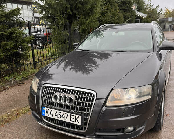 Серый Ауди А6 Олроуд, объемом двигателя 3 л и пробегом 424 тыс. км за 10900 $, фото 1 на Automoto.ua
