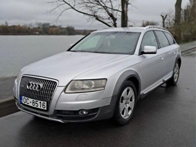 Серый Ауди А6 Олроуд, объемом двигателя 3 л и пробегом 200 тыс. км за 4300 $, фото 1 на Automoto.ua