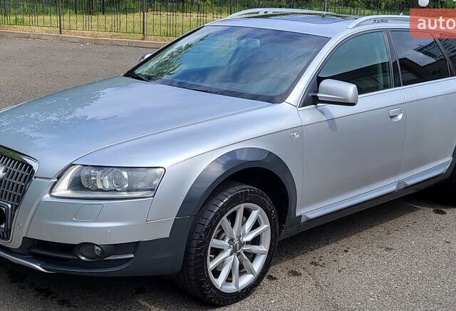 Сірий Ауді A6 Allroad, об'ємом двигуна 3 л та пробігом 205 тис. км за 10900 $, фото 1 на Automoto.ua
