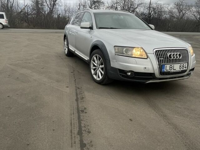 Серый Ауди А6 Олроуд, объемом двигателя 3 л и пробегом 300 тыс. км за 5300 $, фото 1 на Automoto.ua