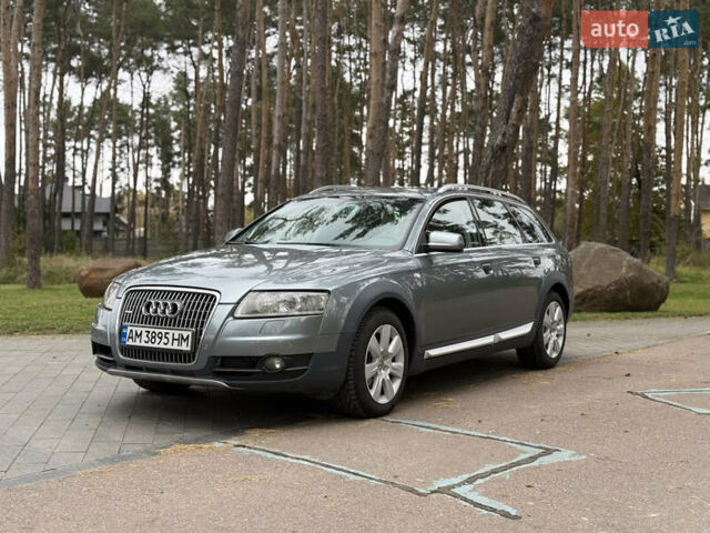 Серый Ауди А6 Олроуд, объемом двигателя 2.97 л и пробегом 292 тыс. км за 9450 $, фото 1 на Automoto.ua