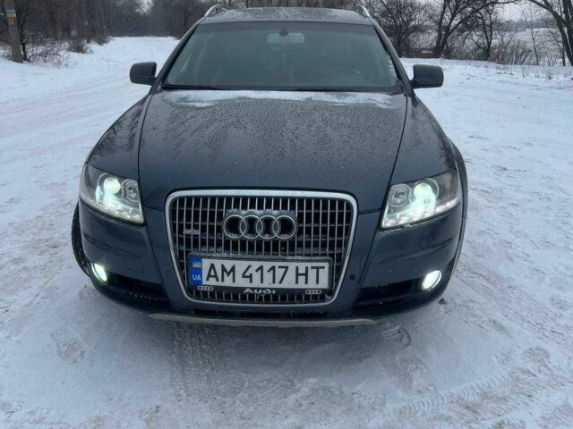 Серый Ауди А6 Олроуд, объемом двигателя 3 л и пробегом 369 тыс. км за 10700 $, фото 1 на Automoto.ua