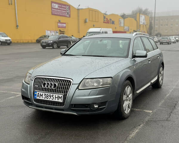 Серый Ауди А6 Олроуд, объемом двигателя 2.97 л и пробегом 294 тыс. км за 9000 $, фото 1 на Automoto.ua