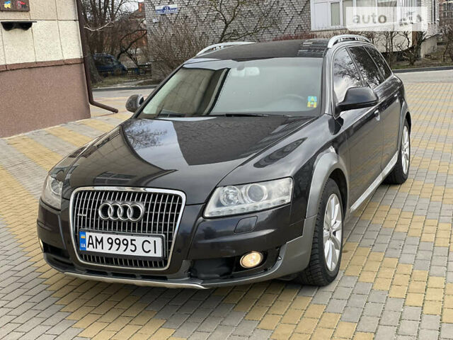 Сірий Ауді A6 Allroad, об'ємом двигуна 2.7 л та пробігом 318 тис. км за 11750 $, фото 1 на Automoto.ua