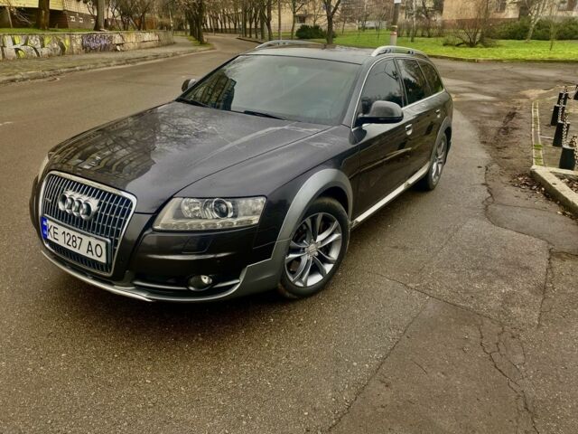 Серый Ауди А6 Олроуд, объемом двигателя 3 л и пробегом 187 тыс. км за 13500 $, фото 1 на Automoto.ua