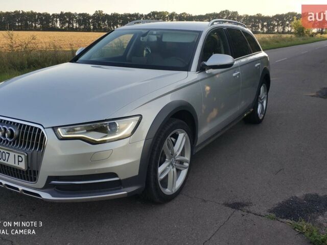Сірий Ауді A6 Allroad, об'ємом двигуна 3 л та пробігом 269 тис. км за 22850 $, фото 1 на Automoto.ua