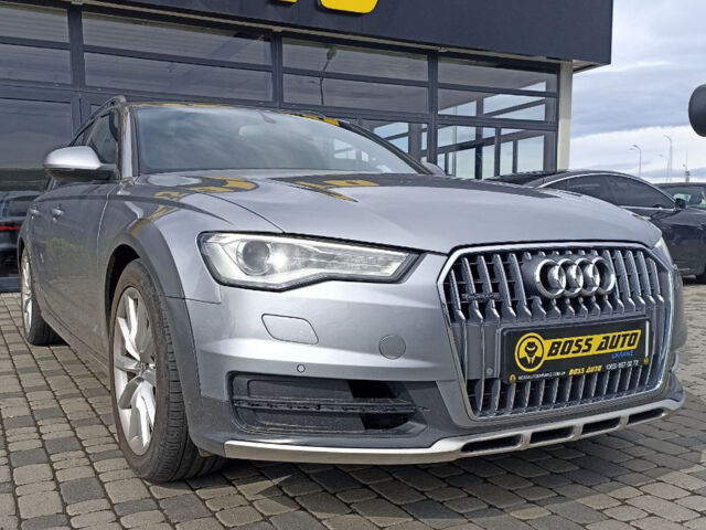 Сірий Ауді A6 Allroad, об'ємом двигуна 3 л та пробігом 227 тис. км за 23500 $, фото 1 на Automoto.ua