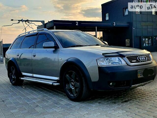 Сірий Ауді A6 Allroad, об'ємом двигуна 2.52 л та пробігом 333 тис. км за 8000 $, фото 1 на Automoto.ua