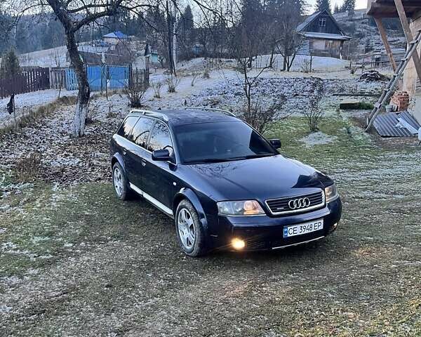 Синий Ауди А6 Олроуд, объемом двигателя 2.5 л и пробегом 414 тыс. км за 5000 $, фото 1 на Automoto.ua