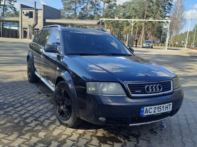 Синий Ауди А6 Олроуд, объемом двигателя 2.5 л и пробегом 300 тыс. км за 4350 $, фото 1 на Automoto.ua