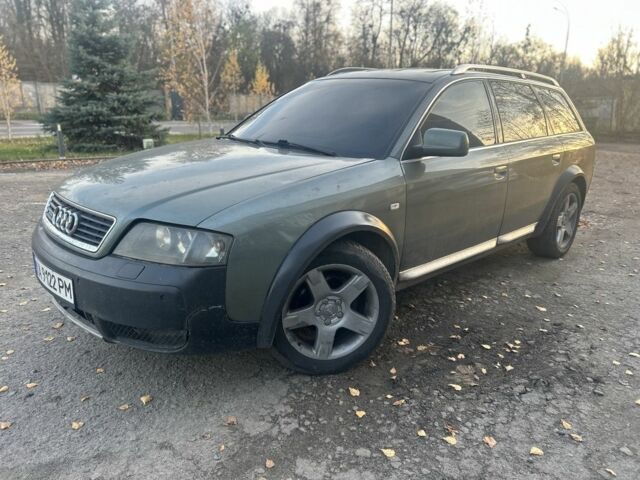 Зеленый Ауди А6 Олроуд, объемом двигателя 2.5 л и пробегом 350 тыс. км за 4100 $, фото 1 на Automoto.ua