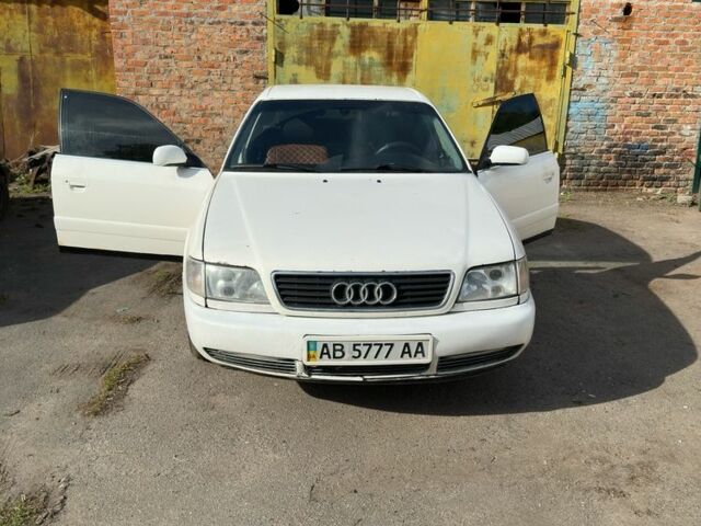 Белый Ауди А6, объемом двигателя 1.8 л и пробегом 420 тыс. км за 2000 $, фото 1 на Automoto.ua