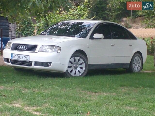 Белый Ауди А6, объемом двигателя 2.39 л и пробегом 312 тыс. км за 4300 $, фото 1 на Automoto.ua