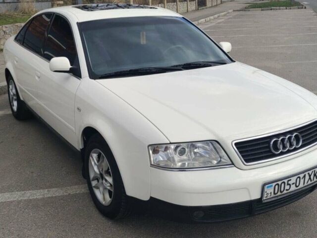 Белый Ауди А6, объемом двигателя 1.8 л и пробегом 355 тыс. км за 5650 $, фото 1 на Automoto.ua