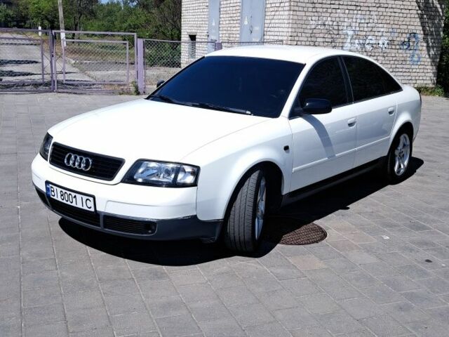 Белый Ауди А6, объемом двигателя 1.8 л и пробегом 360 тыс. км за 5000 $, фото 1 на Automoto.ua