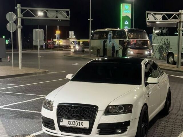 Белый Ауди А6, объемом двигателя 3 л и пробегом 350 тыс. км за 6950 $, фото 1 на Automoto.ua