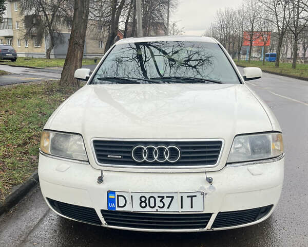Белый Ауди А6, объемом двигателя 2.8 л и пробегом 378 тыс. км за 2250 $, фото 1 на Automoto.ua