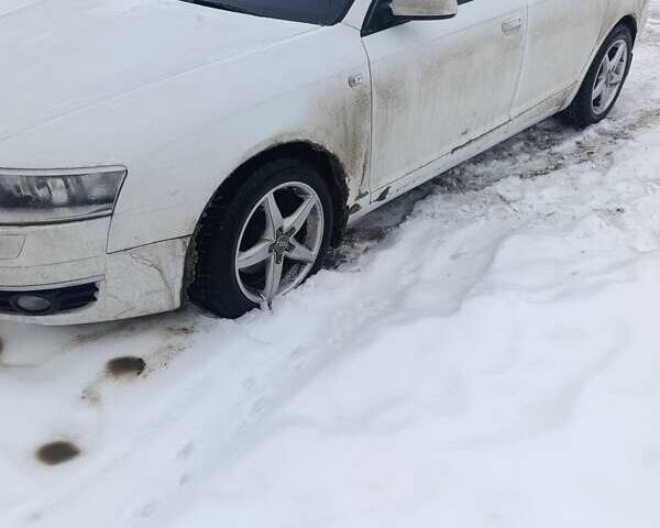 Белый Ауди А6, объемом двигателя 2.4 л и пробегом 189 тыс. км за 7700 $, фото 1 на Automoto.ua