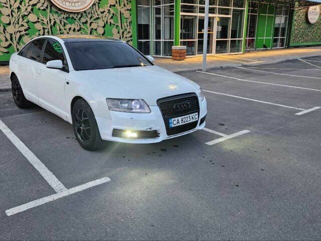 Белый Ауди А6, объемом двигателя 2 л и пробегом 380 тыс. км за 5600 $, фото 1 на Automoto.ua