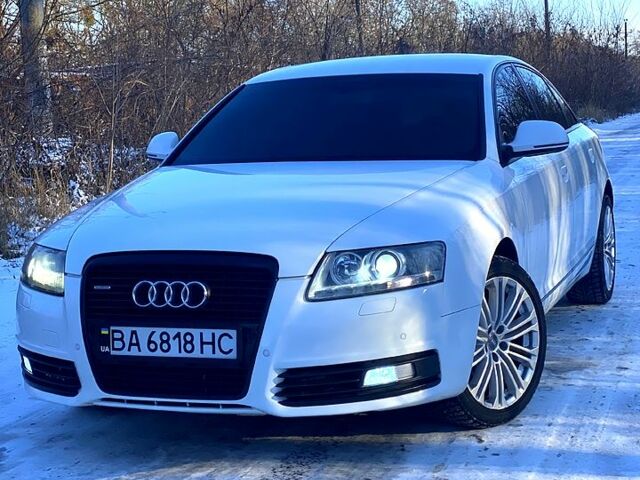 Белый Ауди А6, объемом двигателя 3.1 л и пробегом 215 тыс. км за 9500 $, фото 1 на Automoto.ua