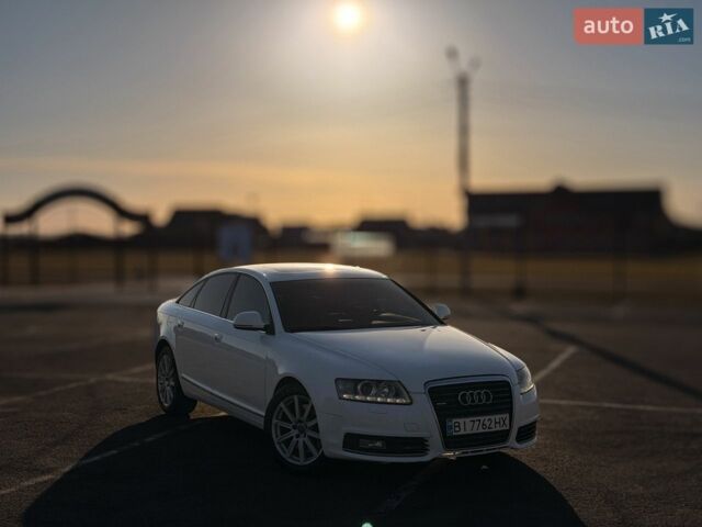 Белый Ауди А6, объемом двигателя 3 л и пробегом 287 тыс. км за 12100 $, фото 1 на Automoto.ua