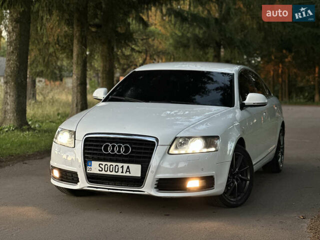 Белый Ауди А6, объемом двигателя 2.7 л и пробегом 264 тыс. км за 9700 $, фото 1 на Automoto.ua