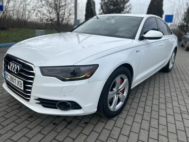 Белый Ауди А6, объемом двигателя 3 л и пробегом 270 тыс. км за 10000 $, фото 1 на Automoto.ua