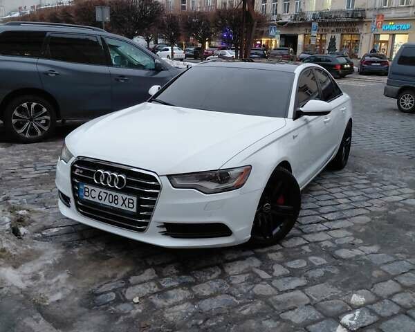 Белый Ауди А6, объемом двигателя 3 л и пробегом 302 тыс. км за 13100 $, фото 1 на Automoto.ua