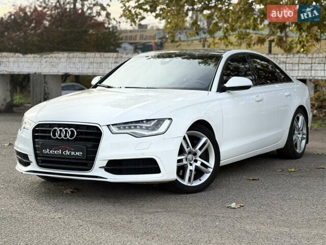 Белый Ауди А6, объемом двигателя 3 л и пробегом 198 тыс. км за 11999 $, фото 1 на Automoto.ua
