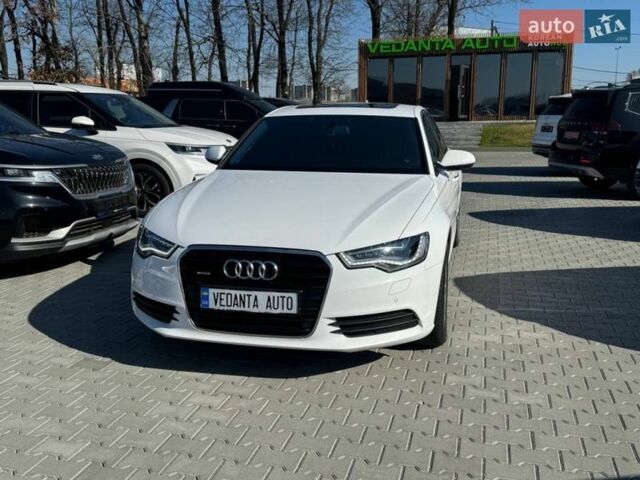 Белый Ауди А6, объемом двигателя 3 л и пробегом 177 тыс. км за 14100 $, фото 1 на Automoto.ua