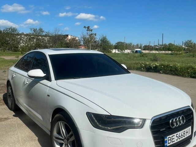 Белый Ауди А6, объемом двигателя 3 л и пробегом 190 тыс. км за 13000 $, фото 1 на Automoto.ua