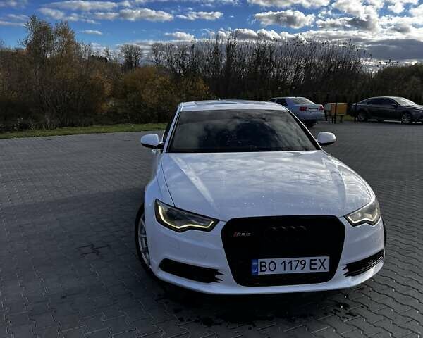Белый Ауди А6, объемом двигателя 1.98 л и пробегом 162 тыс. км за 13299 $, фото 1 на Automoto.ua