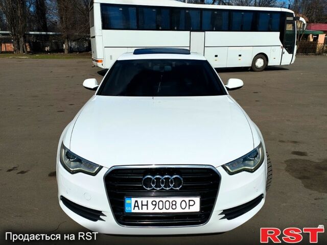 Білий Ауді А6, об'ємом двигуна 2 л та пробігом 182 тис. км за 11800 $, фото 1 на Automoto.ua
