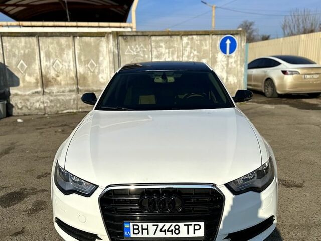 Белый Ауди А6, объемом двигателя 2 л и пробегом 166 тыс. км за 12500 $, фото 1 на Automoto.ua