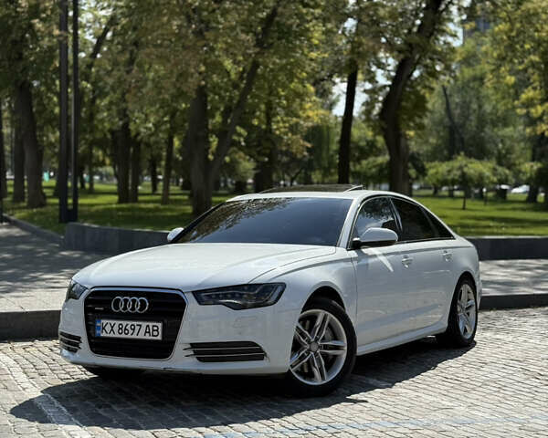 Белый Ауди А6, объемом двигателя 3 л и пробегом 183 тыс. км за 16000 $, фото 1 на Automoto.ua